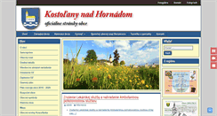 Desktop Screenshot of kostolany.sk
